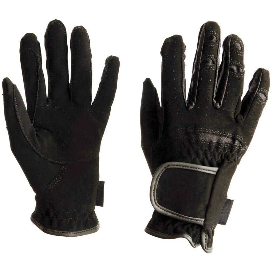 2025 Dublin Täglich Mächtig Griff Reiten Handschuhe 38764 - Black